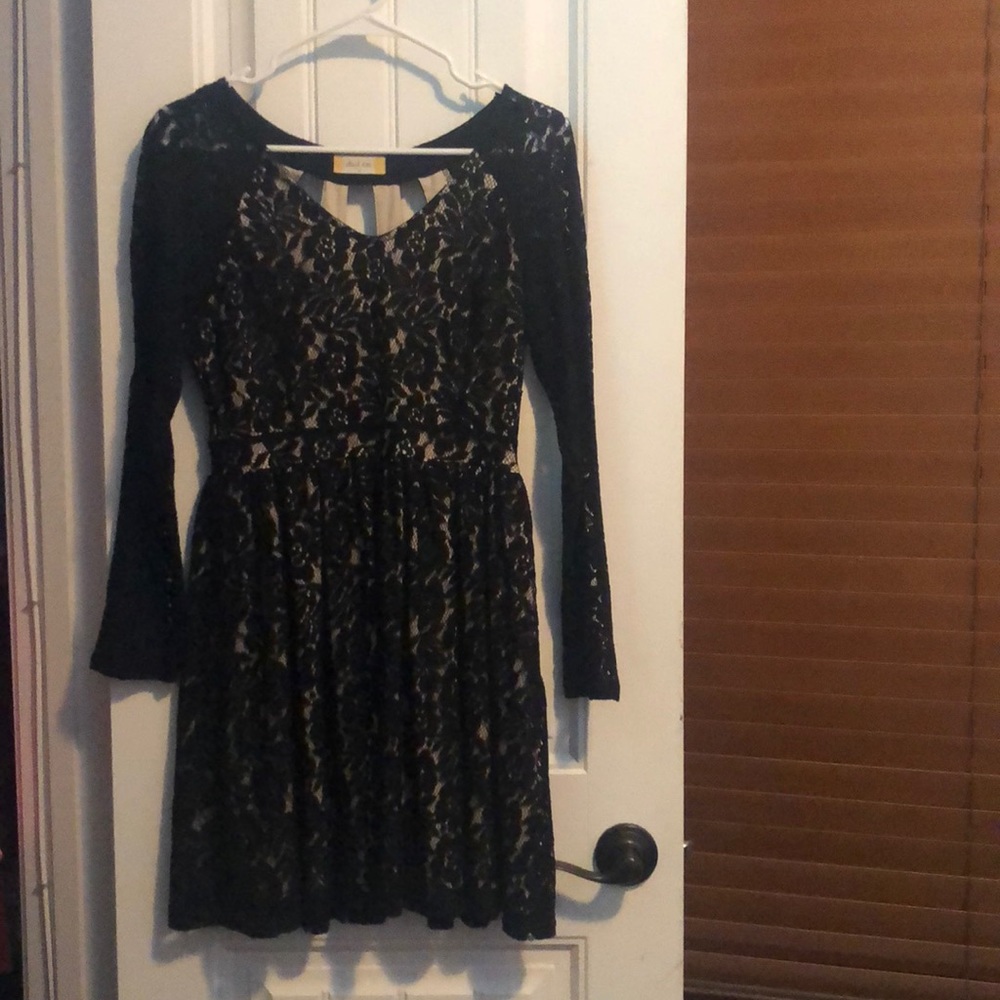 Lace with nude dress!